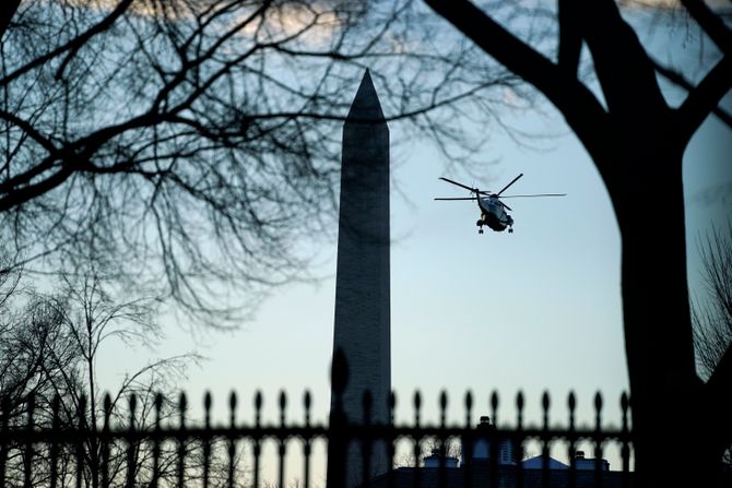 Donald Tramp Bela kuća napuštanje