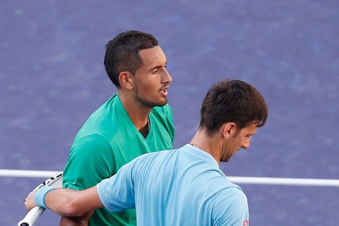 Nik Kirjos, Novak Đoković Nik Kirjos, Novak Đoković
