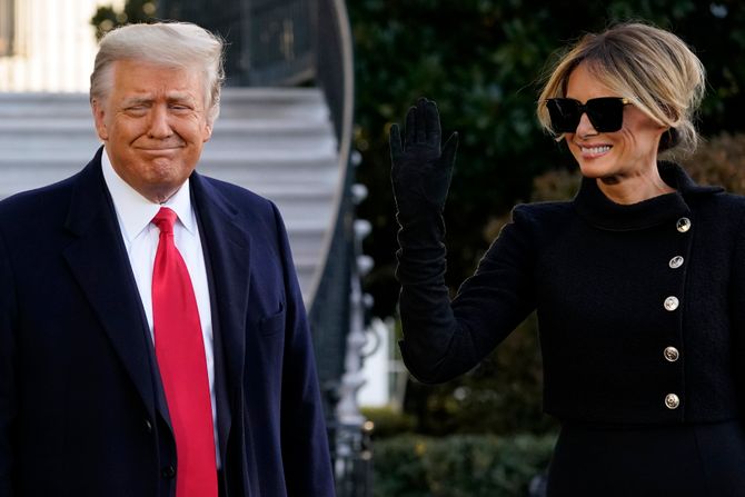 Donald Tramp Bela kuća napuštanje Donald Tramp Bela kuća napuštanje