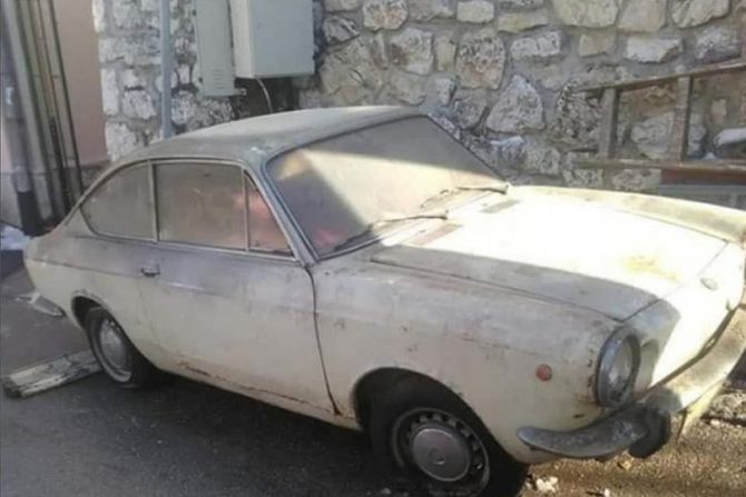 Fiat 850 Coupe, fijat, oldtajmer