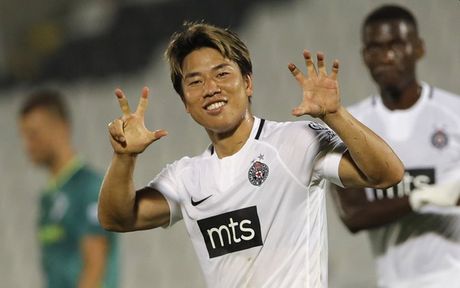Takuma Asano, FK Partizan