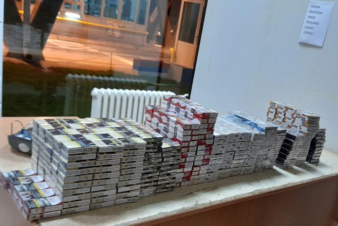 Zaplenjene cigarete