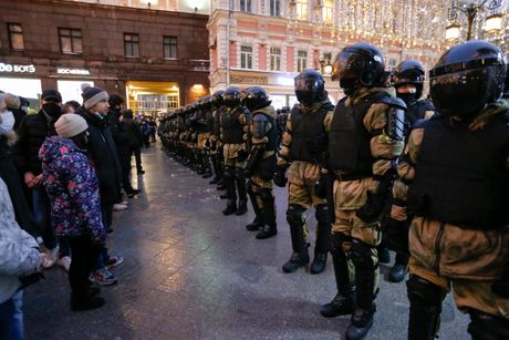 Moskva Rusija protest