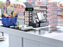Kasa, prodavnica, market, kupovina