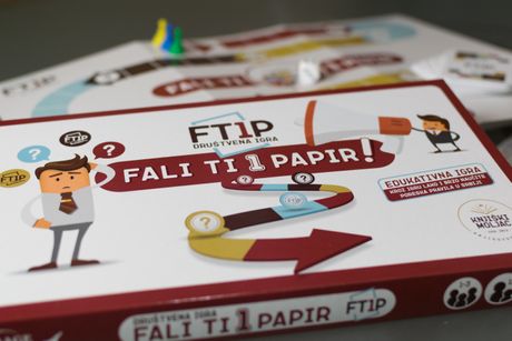 Fali ti 1 papir, igrica