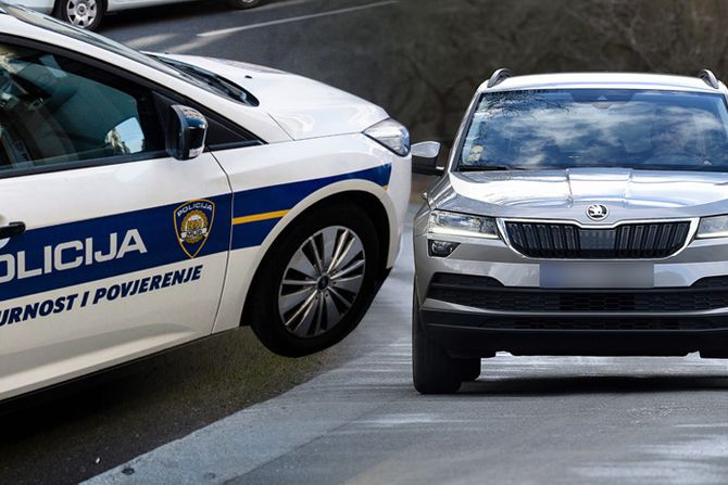 Hrvatska policija, Automobil škoda