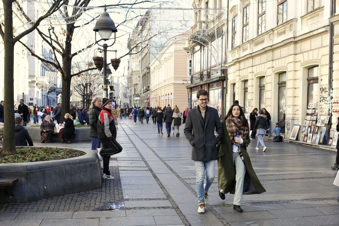 Sunčan dan, lepo vreme, šetnja, Beograd