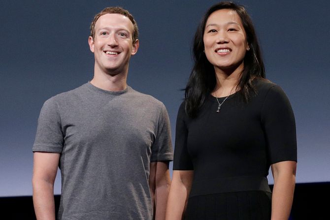 Mark Zuckerberg, Mark Zakerberg, Priscilla Chan, Prisila Čen