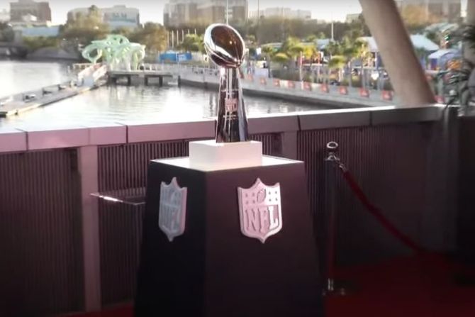 NFL trofej