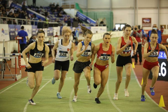 Prvenstvo Srbije za seniore, Atletika