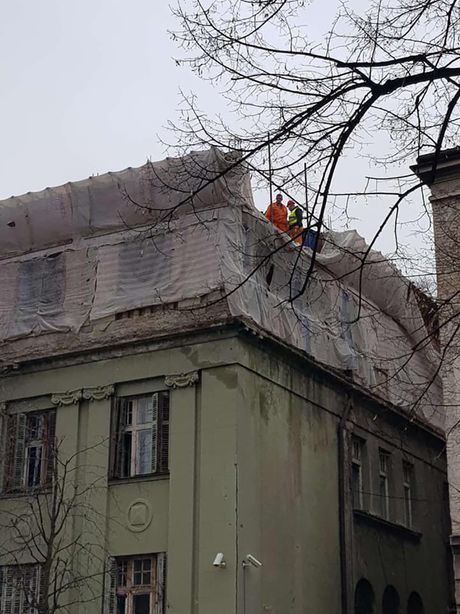 Rušenje objekta, Krunska, Goran Vesić Rušenje objekta, Krunska, Goran Vesić
