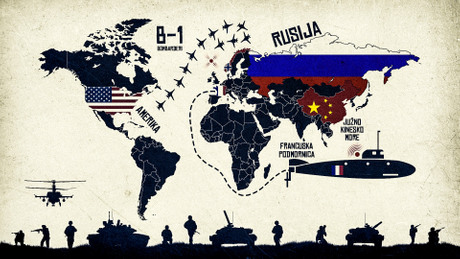 Vojska, B1 bombarderi, podmornica, mapa sveta, Rusija, Amerika, Kina, Francuska Vojska, B1 bombarderi, podmornica, mapa sveta, Rusija, Amerika, Kina, Francuska