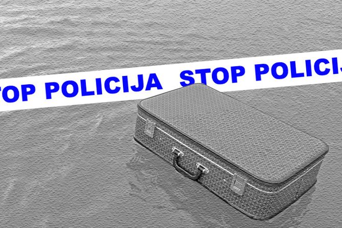 Kofer reka policijska traka