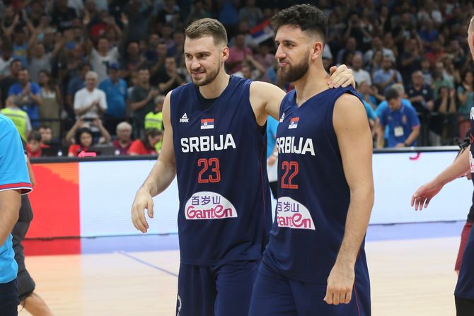 Marko Gudurić, Vasilije Micić, košarkaška reprezentacija Srbije Marko Gudurić, Vasilije Micić, košarkaška reprezentacija Srbije