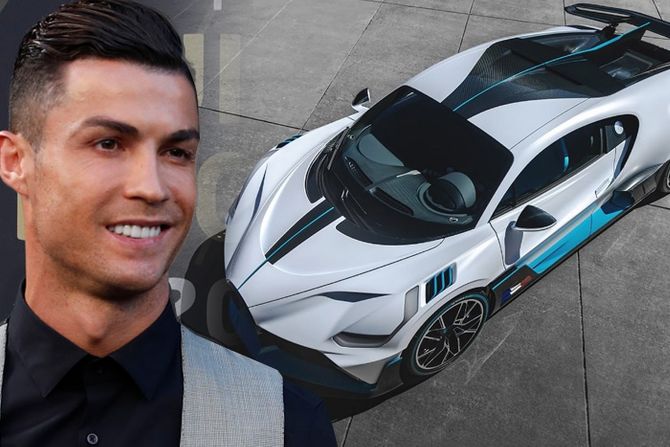 Kristijano Ronaldo, Cristiano Ronaldo, Bugatti EB110 SS