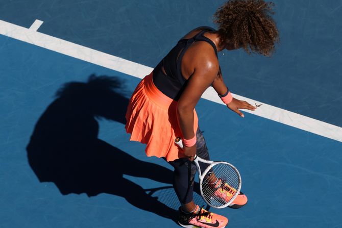 Naomi Osaka leptir