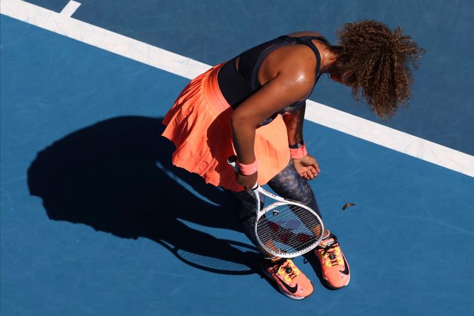 Naomi Osaka leptir