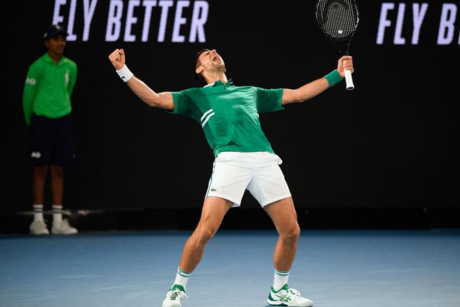 Novak Đoković, Australijan open