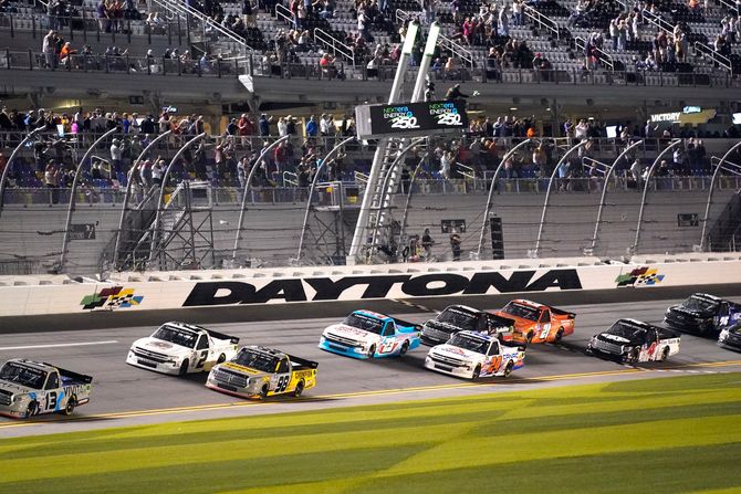 NASCAR Daytona Trucks Auto Racing