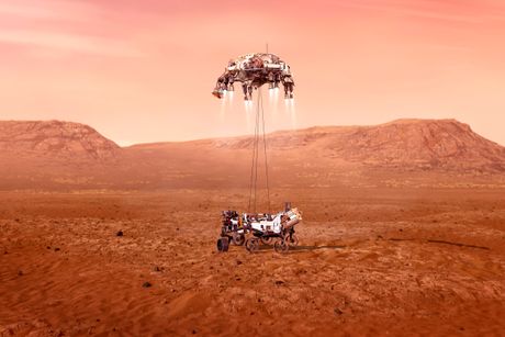 NASA rover Perseverance Mars