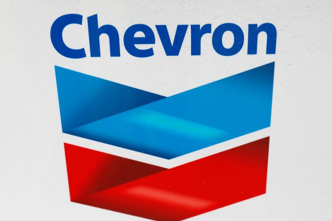 Chevron kompanija logo