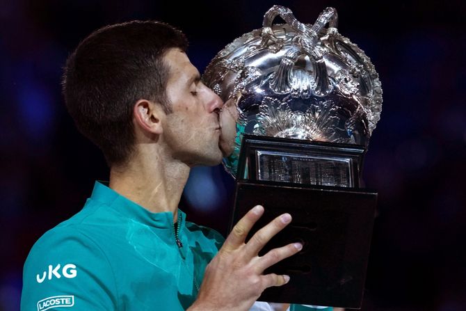 Novak Đoković, šampion Australijan opena Novak Đoković, šampion Australijan opena