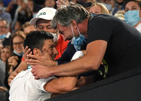 Novak Đoković, Danil Medvedev Novak Đoković, Danil Medvedev
