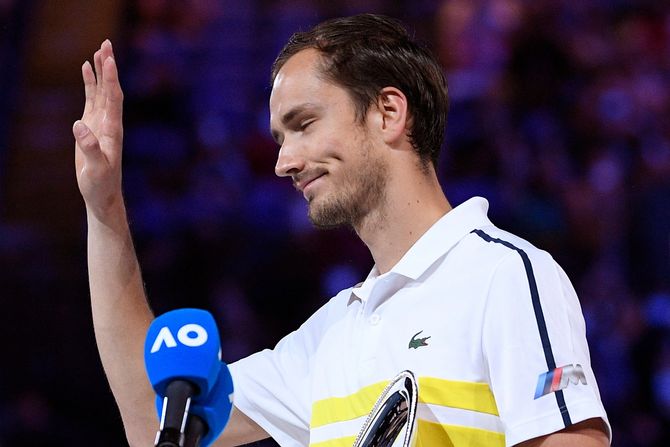 Novak Đoković, Danil Medvedev Novak Đoković, Danil Medvedev