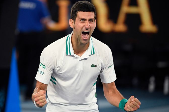 Novak Đoković, Danil Medvedev Novak Đoković, Danil Medvedev