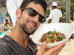 Novak Đoković, ishrana, hrana