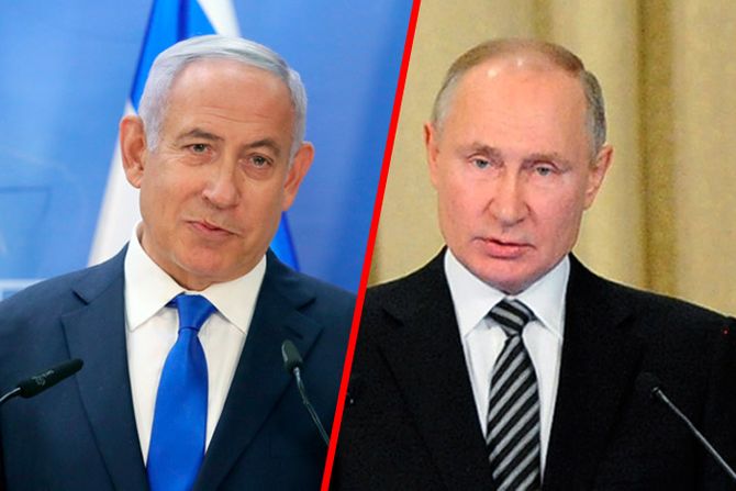 Vladimir Putin i Benjamin Netanijahu