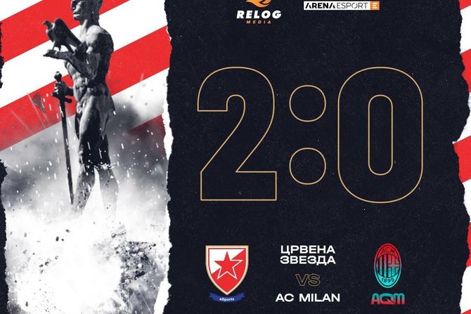 FK Crvena zvezda, FK MIlan, Esport