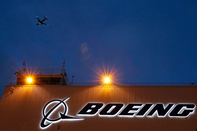 Boeing Boing kompanija logo