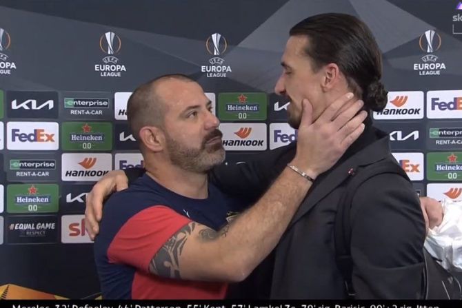 Zlatan Ibrahimović, Dejan Stanković