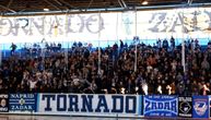 "Naša oluja nikad ne prestaje": Sa ovim transparentom navijači Zadra dočekuju Zvezdu