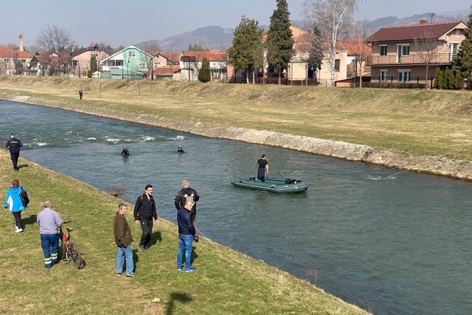 Potraga za telom reka Nišava Pirot