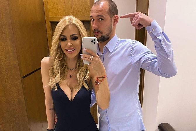 Milan Borjan i žena supruga Snežana