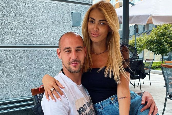 Milan Borjan i žena supruga Snežana