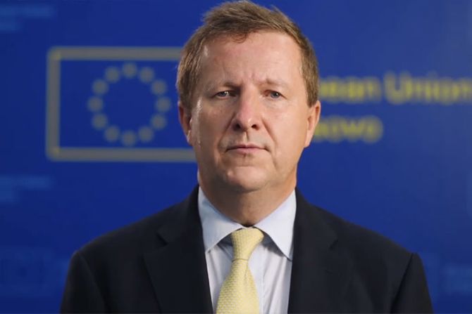 Tomas Szunyog, ambasador, šef kancelarije EU u Prištini Tomaš Suniog