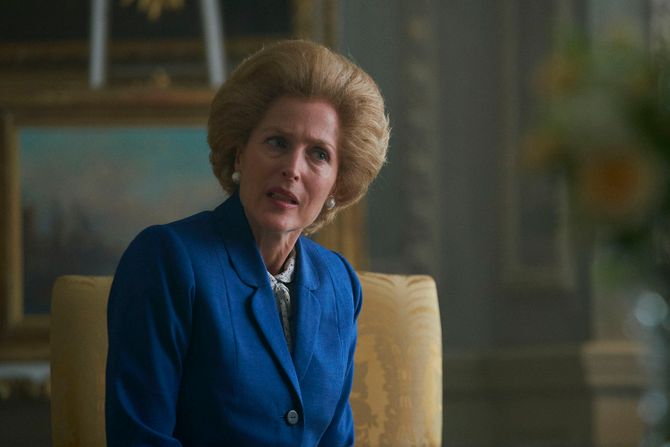 serija kruna the crown, Gillian Anderson, Džilijan Enderson