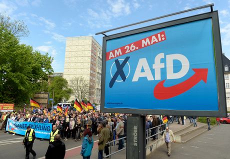 Alternative fuer Deutschland, Alternative for Germany plakat logo