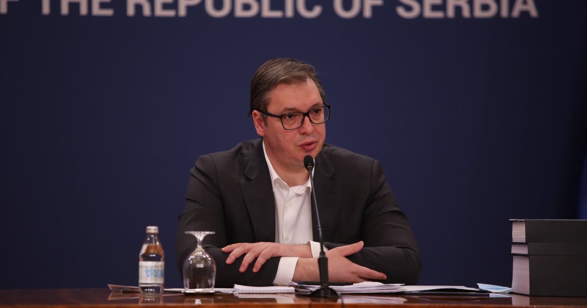 Predsednik Vučić se danas obraća naciji: Govoriće o o KiM i rezoluciji o Srebrenici