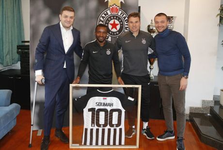 Sejduba Suma u klubu 100 Partizana Sejduba Suma u klubu 100 Partizana