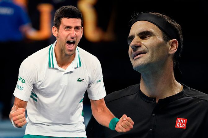 Novak Đoković, Rodžer Federer