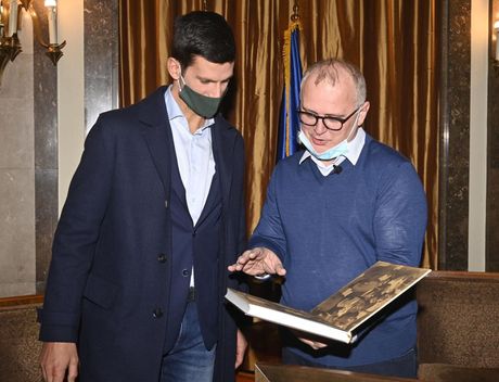 Goran Vesić i Novak Đoković Goran Vesić i Novak Đoković