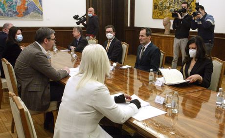 Aleksandar Vučić, Janez Kopač Aleksandar Vučić, Janez Kopač