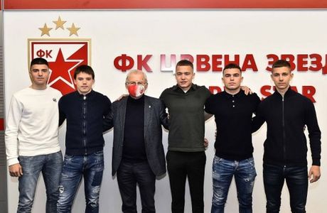 FK Crvena zvezda, novi profesionalci
