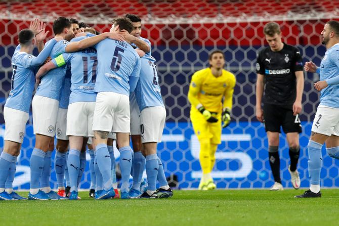 FK Mančester Siti - FK Borusija Menhengladbah