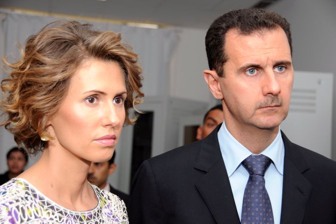 Bashar Assad, Bašar Al Asad i Asma