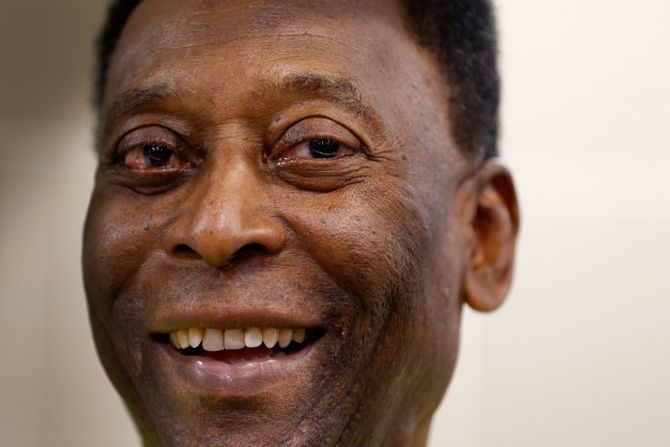 Pele fudbaler Brazil, Edson Arantes do Nascimento Pele